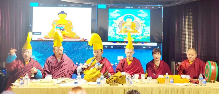 TSAGAAN SAR PRAYER SERVICES HELD